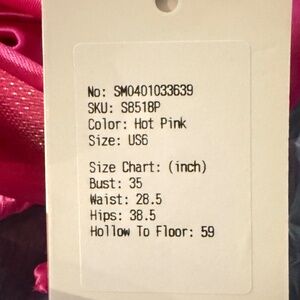 2 Hot pink dresses